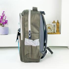 Sac à Dos pour Enfants avec Trousse Assortie Vert – حقيبة ظهر مدرسية للأطفال مع مقلمة أخضر