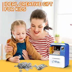 Tirelire avec carte bancaire personnelle pour enfants – حصالة أموال للأطفال