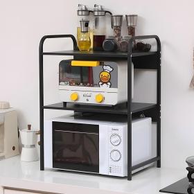 Support pour four à micro-ondes et étagère de rangement 3 étages – منظم أغراض وحامل ميكروويف