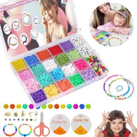 Ensemble de pendentifs en argile pour la fabrication de bijoux enfant