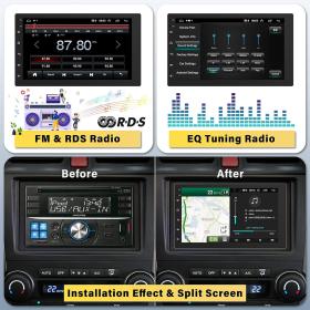 DVD MP5 et Autoradio 7 Pouces Tactile Bluetooth V2