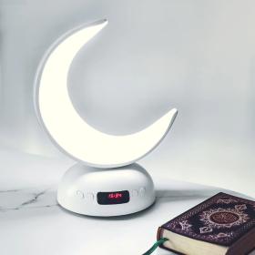 Lampe Lune Colorée avec Haut-Parleur Coran – مصباح القمر الملون مع مكبر صوت القرآن