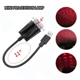 Double Projecteur Étoilé LED pour Intérieur de Voiture USB – إضاءة سقف السيارة