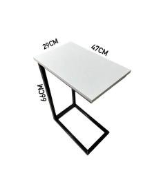 TABLE C en bois et en metal 